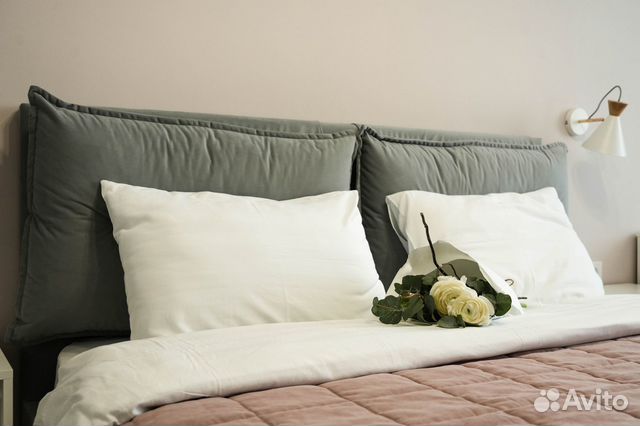 

1-к. квартира в апарт-отеле, 45 м², 2 кровати