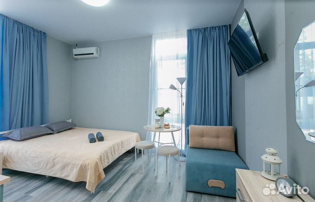 

Квартира-студия, 21 м², 2 кровати
