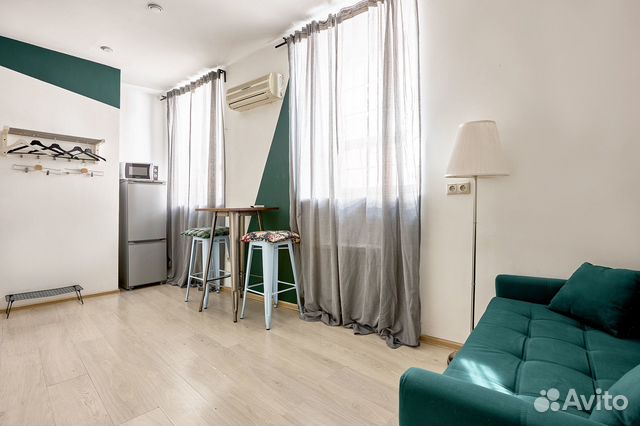 

1-к. квартира, 28 м², 2 кровати