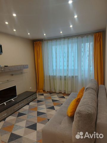 

1-к. квартира, 37 м², 2 кровати