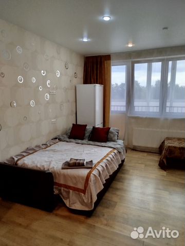 

Квартира-студия, 28 м², 2 кровати