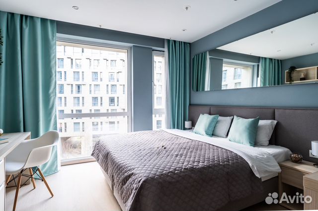 

Квартира-студия, 27 м², 1 кровать
