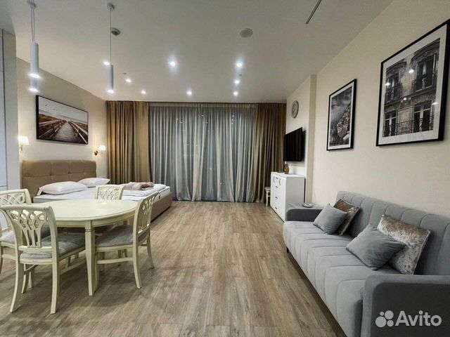 

Квартира-студия, 50 м², 2 кровати