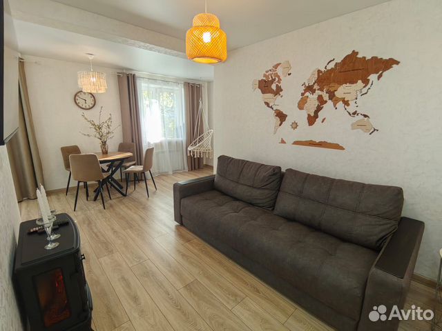 

1-к. квартира, 40 м², 2 кровати