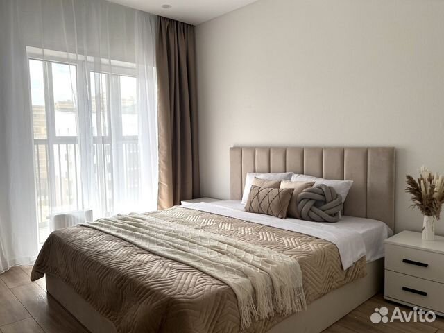 

1-к. квартира, 46 м², 3 кровати