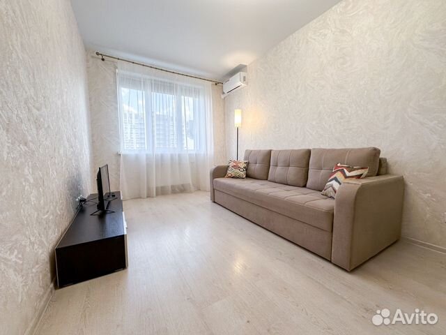 

1-к. квартира, 44 м², 2 кровати
