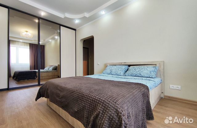 

1-к. квартира, 42 м², 2 кровати