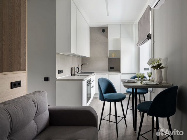 

Квартира-студия, 31 м², 2 кровати