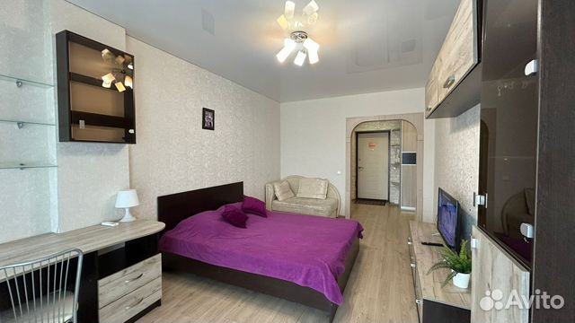 

1-к. квартира, 46 м², 2 кровати
