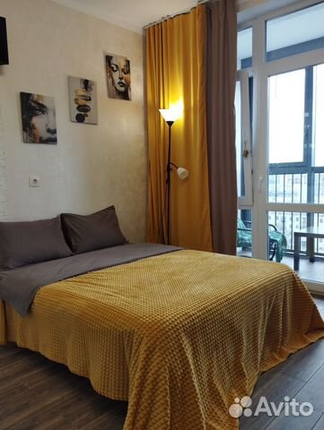 

Квартира-студия, 26 м², 2 кровати
