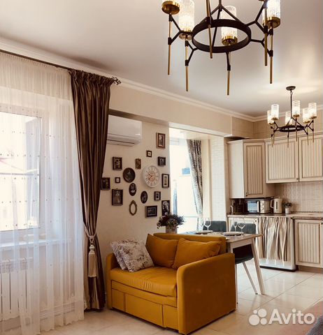 

Квартира-студия, 40 м², 2 кровати