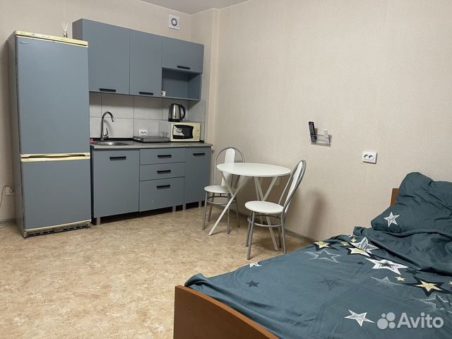 

Квартира-студия, 29 м², 2 кровати