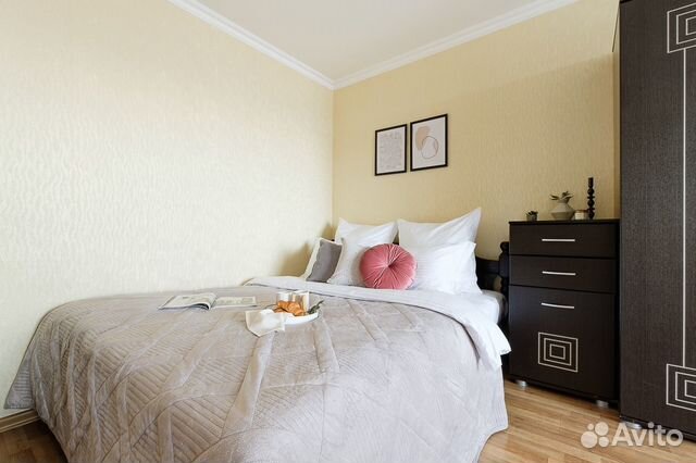 

1-к. квартира, 42 м², 3 кровати
