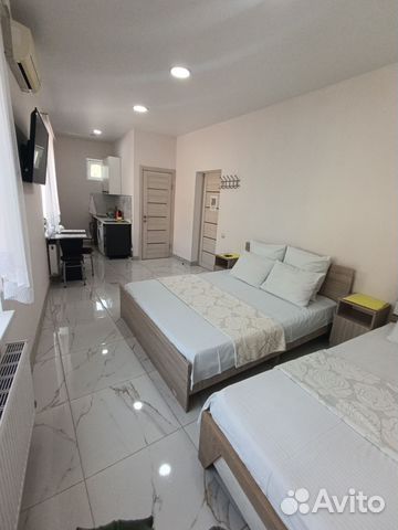 

Квартира-студия, 25 м², 2 кровати