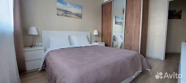 

1-к. квартира, 37 м², 2 кровати