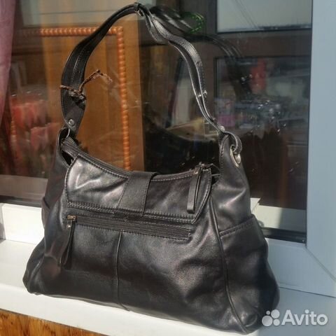 Натуральная Кожаная черная сумка Cavalli Натуральная Кожаная черная сумка Cavalli