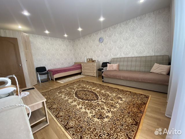 

1-к. квартира, 37 м², 2 кровати