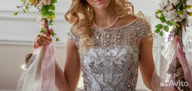 Свадебное платье sherri hill 2984 белое, выпускное