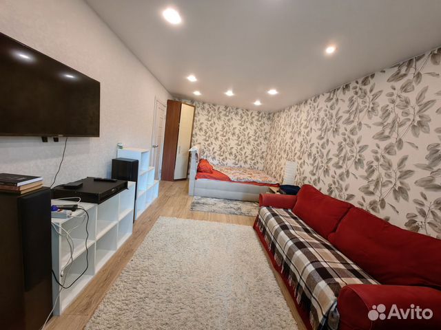 

1-к. квартира, 39 м², 2 кровати