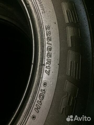 Шины R 17 225 65 Bridgestone dueler на RAV 4 Шины R 17 225 65 Bridgestone dueler на RAV 4