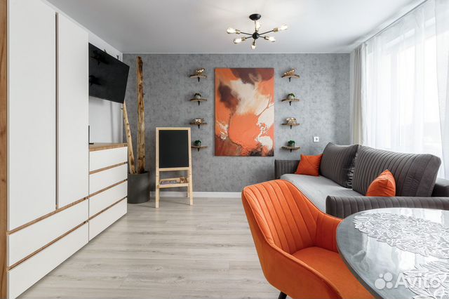 

1-к. квартира, 43 м², 3 кровати