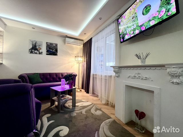 

Квартира-студия, 50 м², 2 кровати