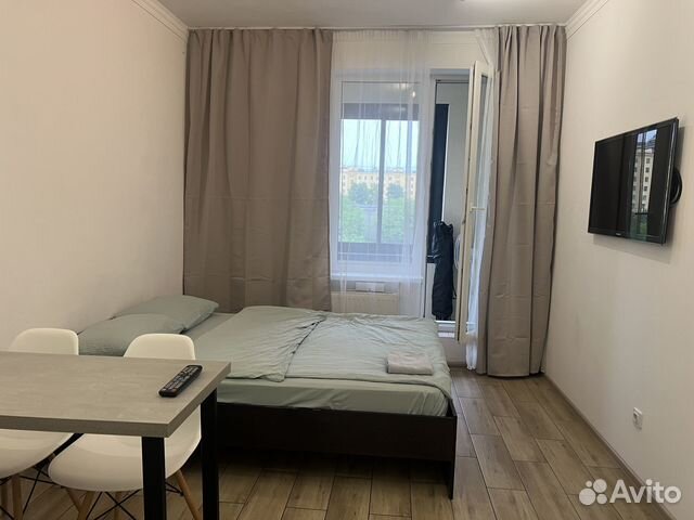 

Квартира-студия, 26 м², 2 кровати