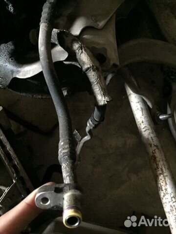 Трубки кондиционера на мерседес w221 s221