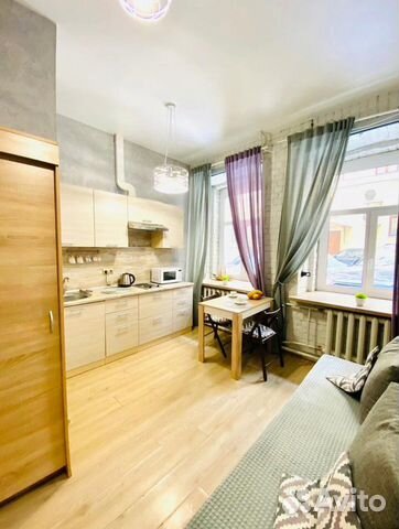 

Квартира-студия, 24 м², 2 кровати