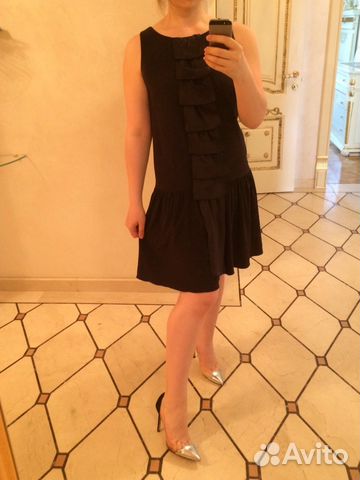 Платье чёрное Moschino cheap and chic 42 оригинал