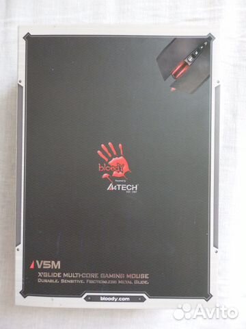 Коробка от мыши A4Tech Bloody V5M Коробка от мыши A4Tech Bloody V5M