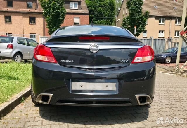 В разборе opel insignia 2009 №133 черный
