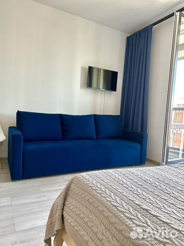 

Квартира-студия, 30 м², 2 кровати