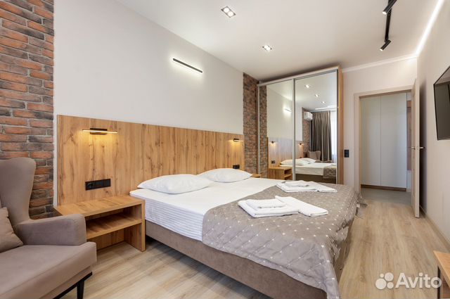 

1-к. квартира, 45 м², 2 кровати
