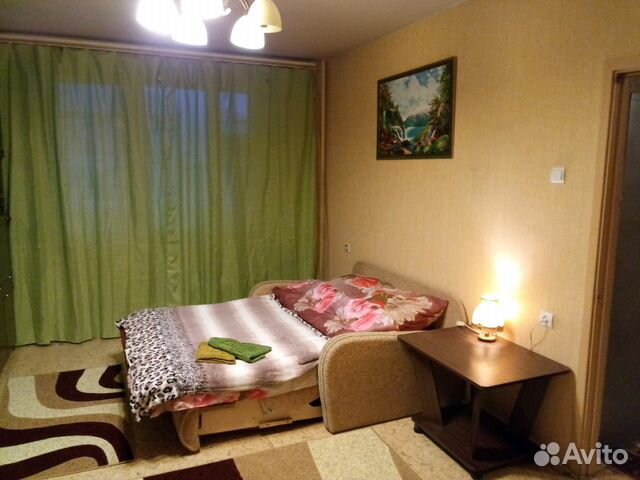 

1-к. квартира, 40 м², 2 кровати