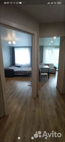 

1-к. квартира, 41 м², 2 кровати