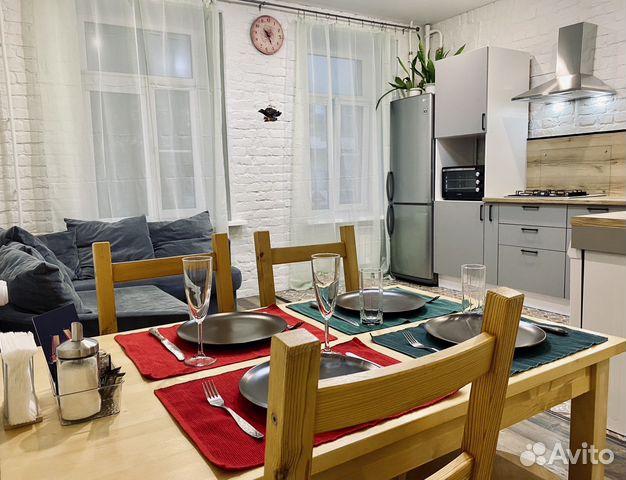 

1-к. квартира, 56 м², 3 кровати