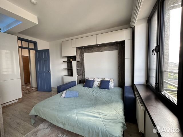 

Квартира-студия, 27 м², 1 кровать