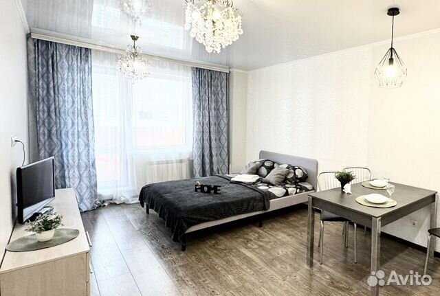 

Квартира-студия, 30 м², 1 кровать