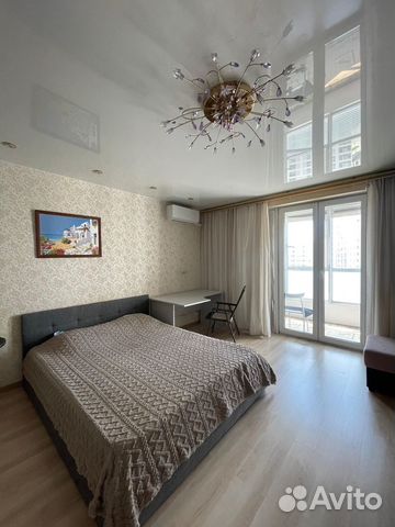 

Квартира-студия, 34 м², 2 кровати