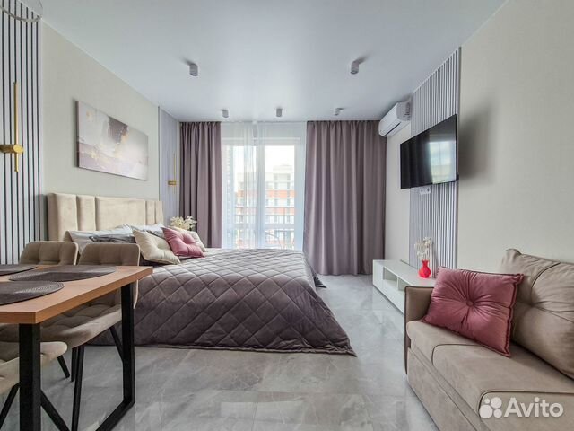 

Квартира-студия, 25 м², 2 кровати