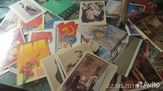 Продать старые открытки ссср выборгский район