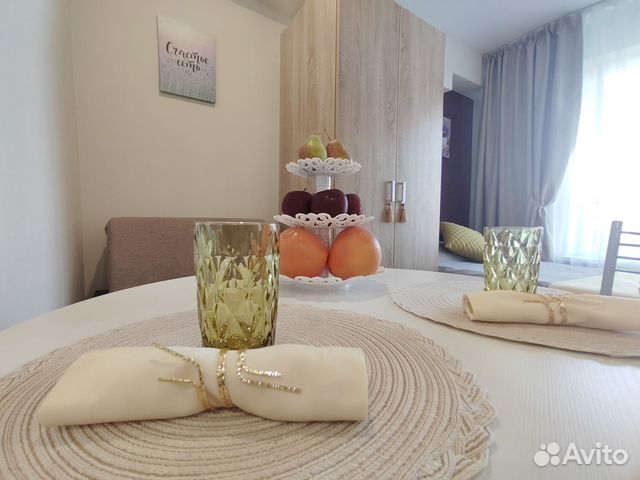 

Квартира-студия, 28 м², 3 кровати