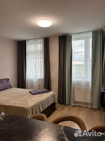

Квартира-студия, 30 м², 2 кровати
