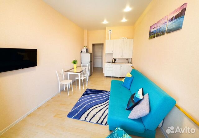 

Квартира-студия, 24 м², 3 кровати