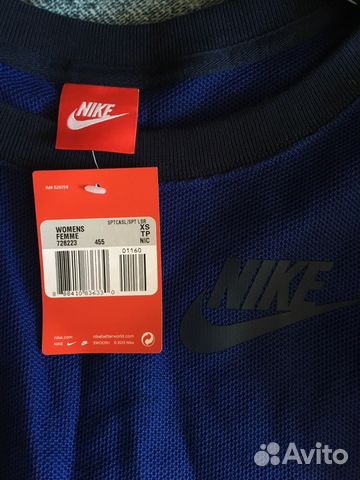 Платье футболка спортивное Nike Платье футболка спортивное Nike