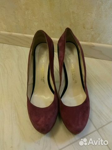 Новые туфли из натуральной замши, Франция 38 р Новые туфли из натуральной замши, Франция 38 р