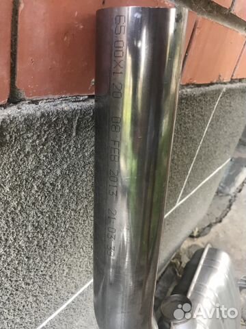 Выхлопная система от Порше Кайен 958 оригинал