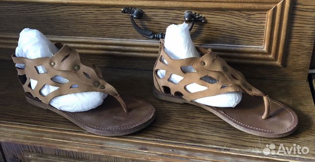 Босоножки кожаные Mango kids