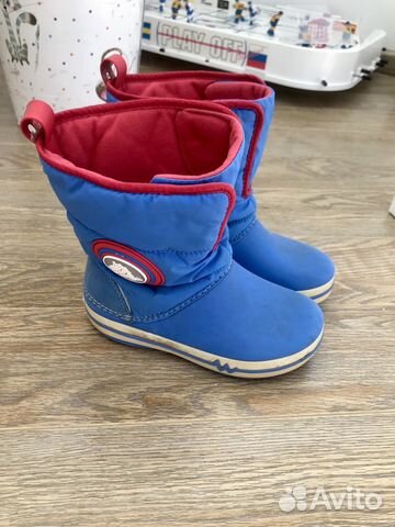 Зимние сапоги crocs